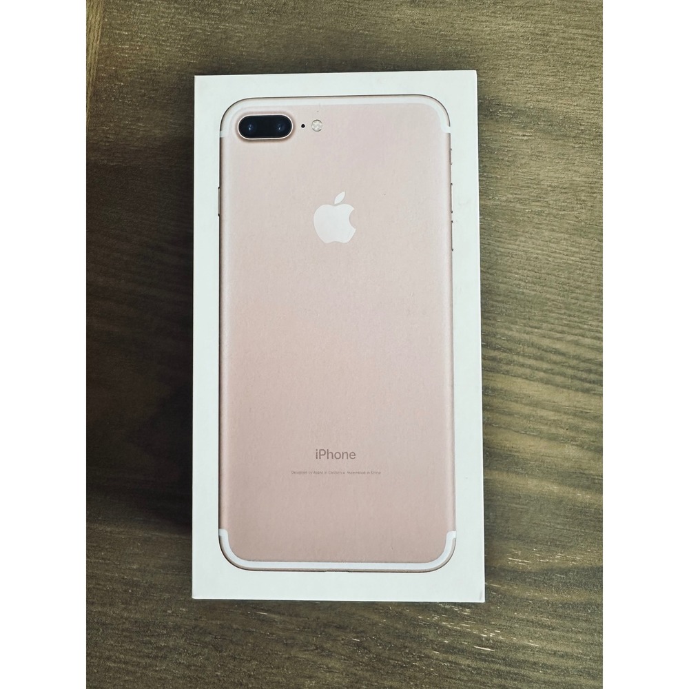 Apple iPhone 7 Plus - 128GB Rose Gold - Smartphone BOX ONLY